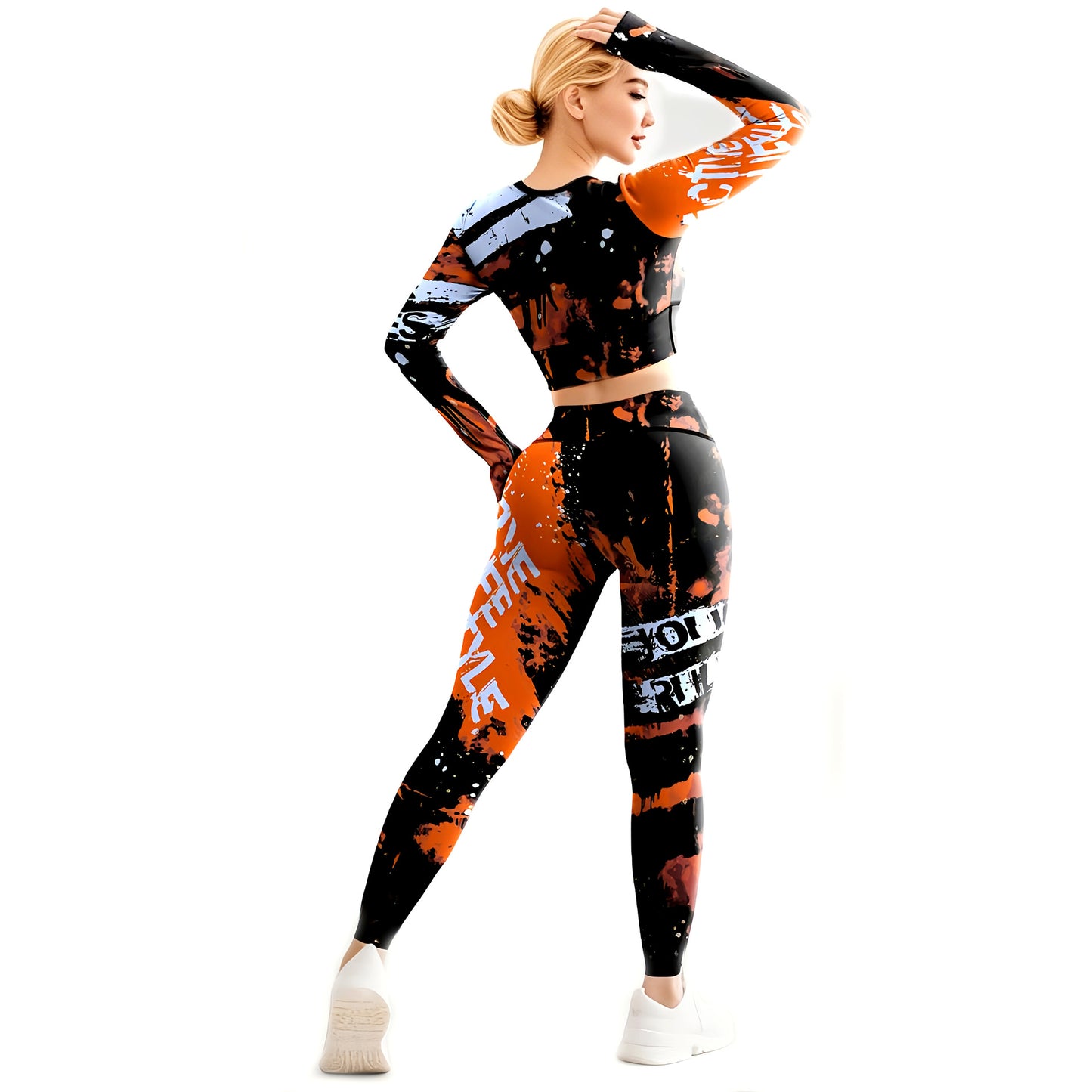 Printed fitness wear