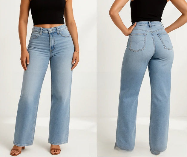 Women's Slim-Fit Vintage Jeans