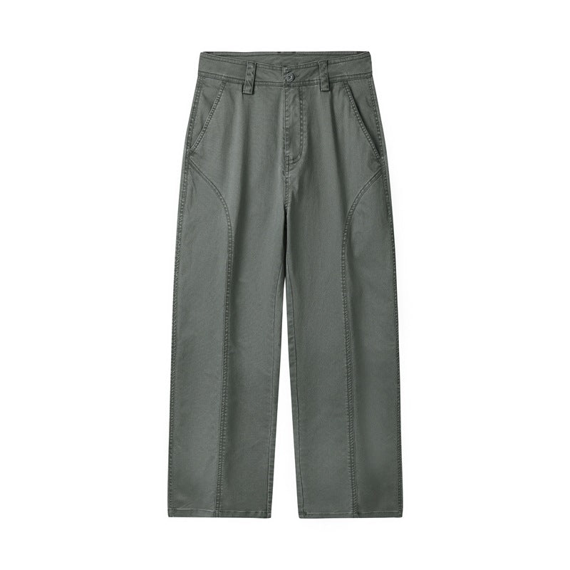 American-style cotton work pants