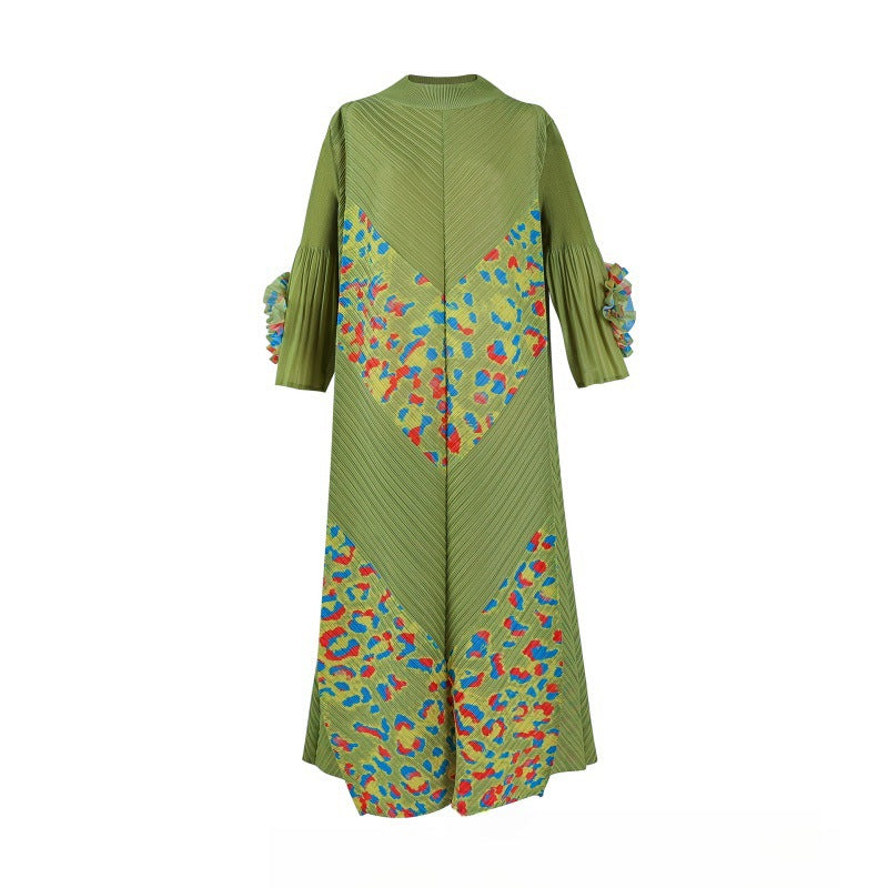 Miyake Pleated plus size dress