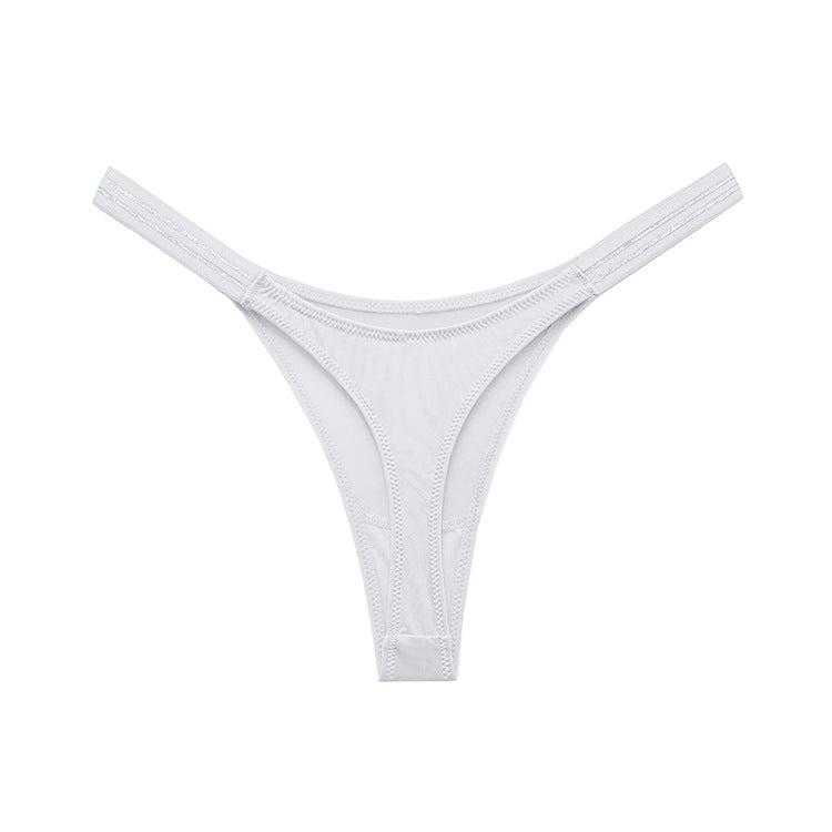 Fashionable thong pants