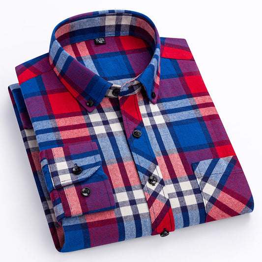 Mens Plaid Shirt