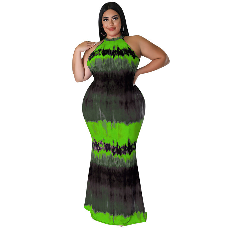 Print Women's Long Sleeve Dress