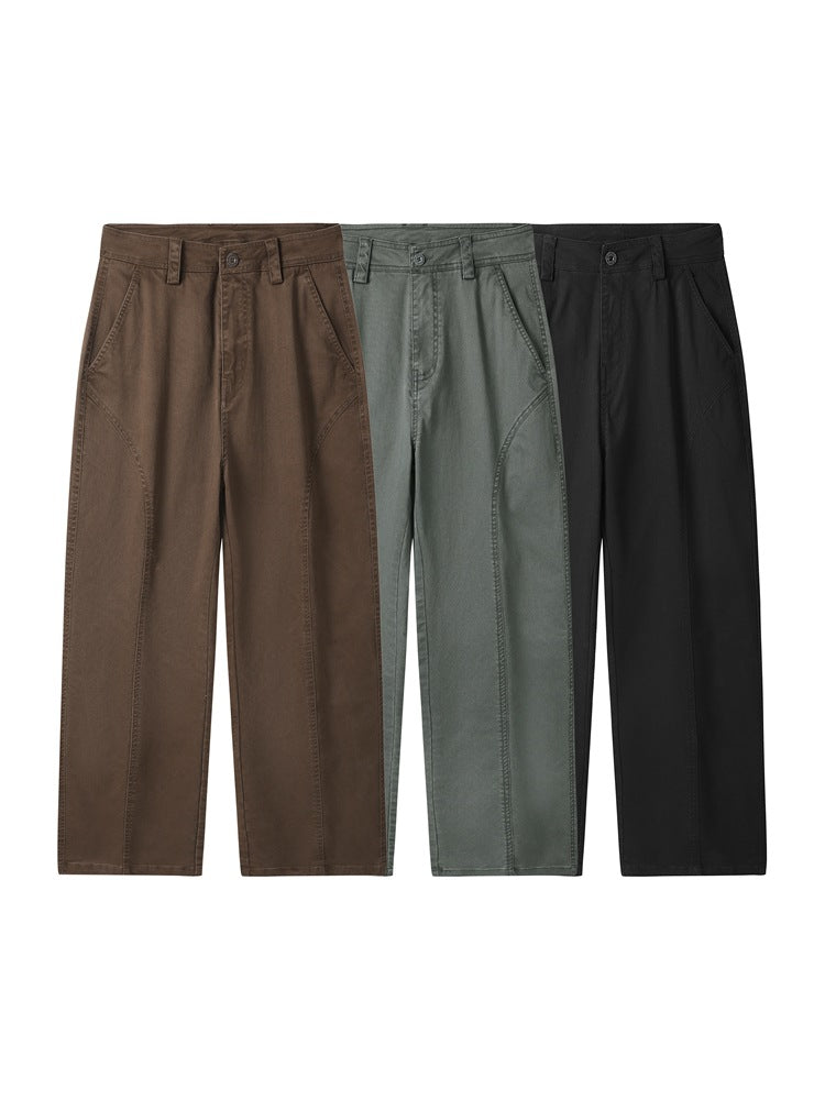 American-style cotton work pants