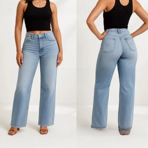 Women's Slim-Fit Vintage Jeans