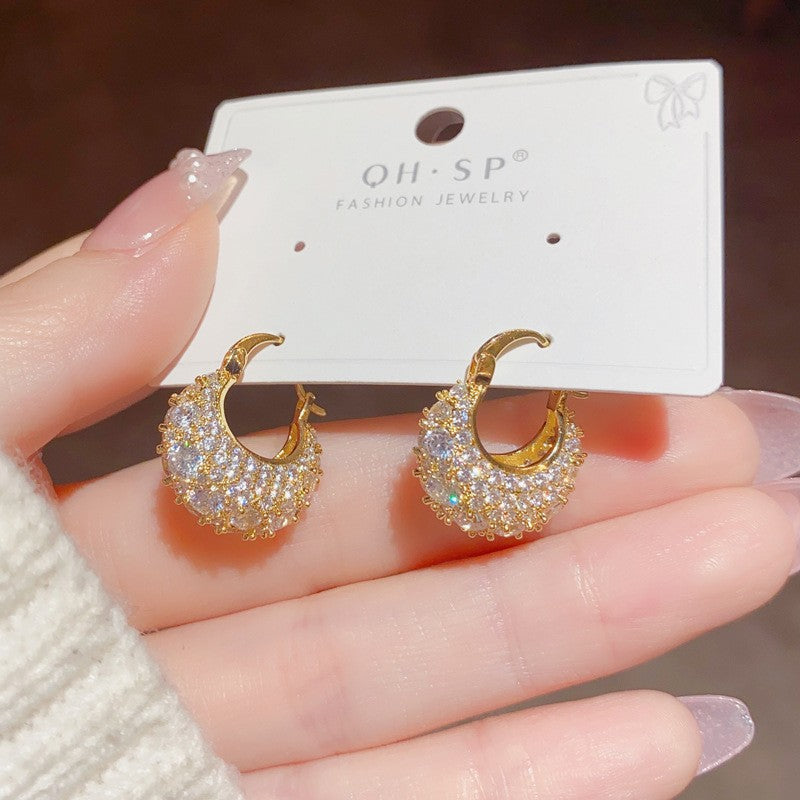 gold plated earrings