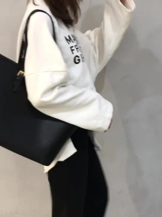 Large Capacity PU Tote Bag for Women