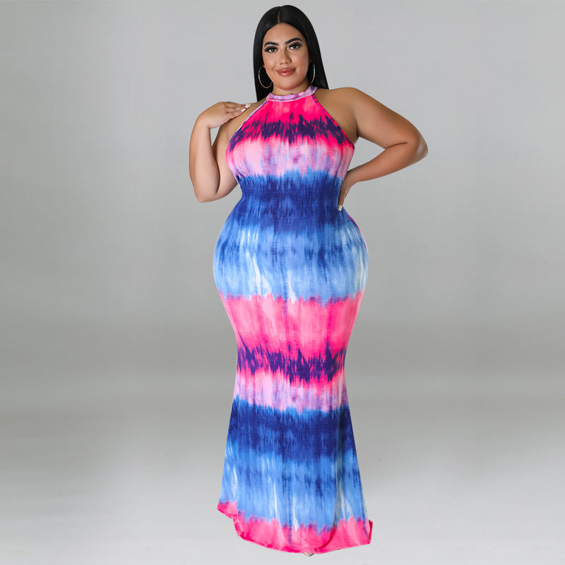 Print Women's Long Sleeve Dress