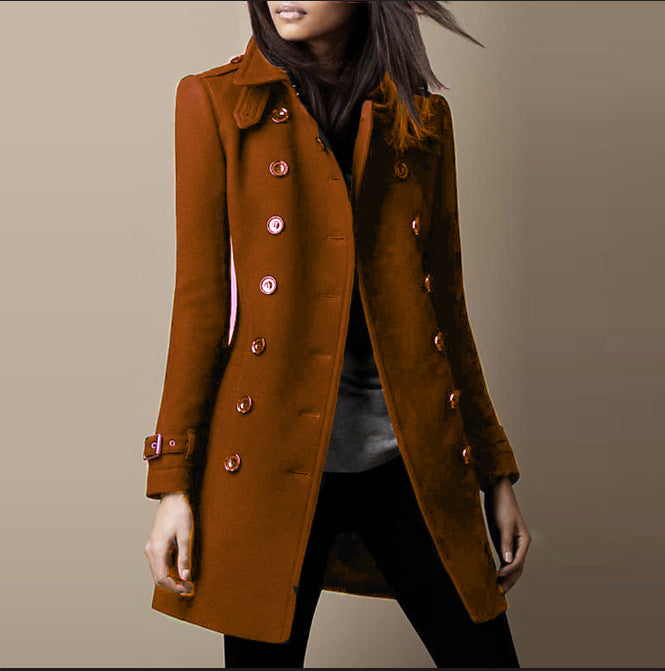 Women's Coat Medium and Long Jacket