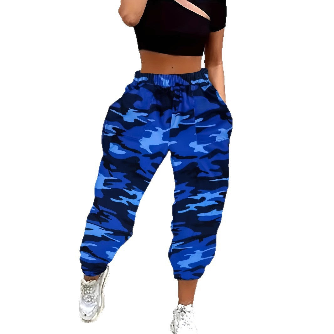 Casual breathable loose-fitting women's trousers