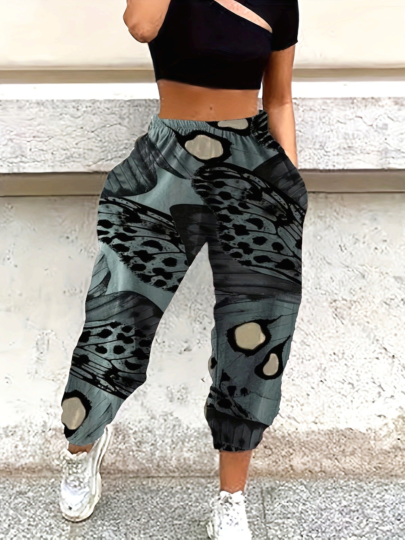 Casual breathable loose-fitting women's trousers