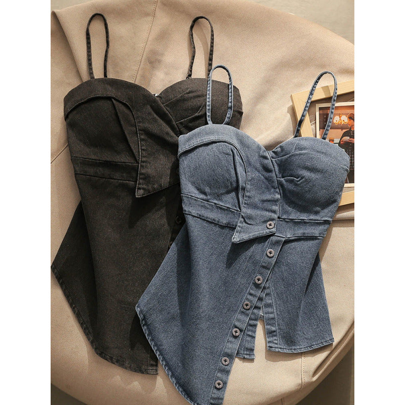 denim camisole
