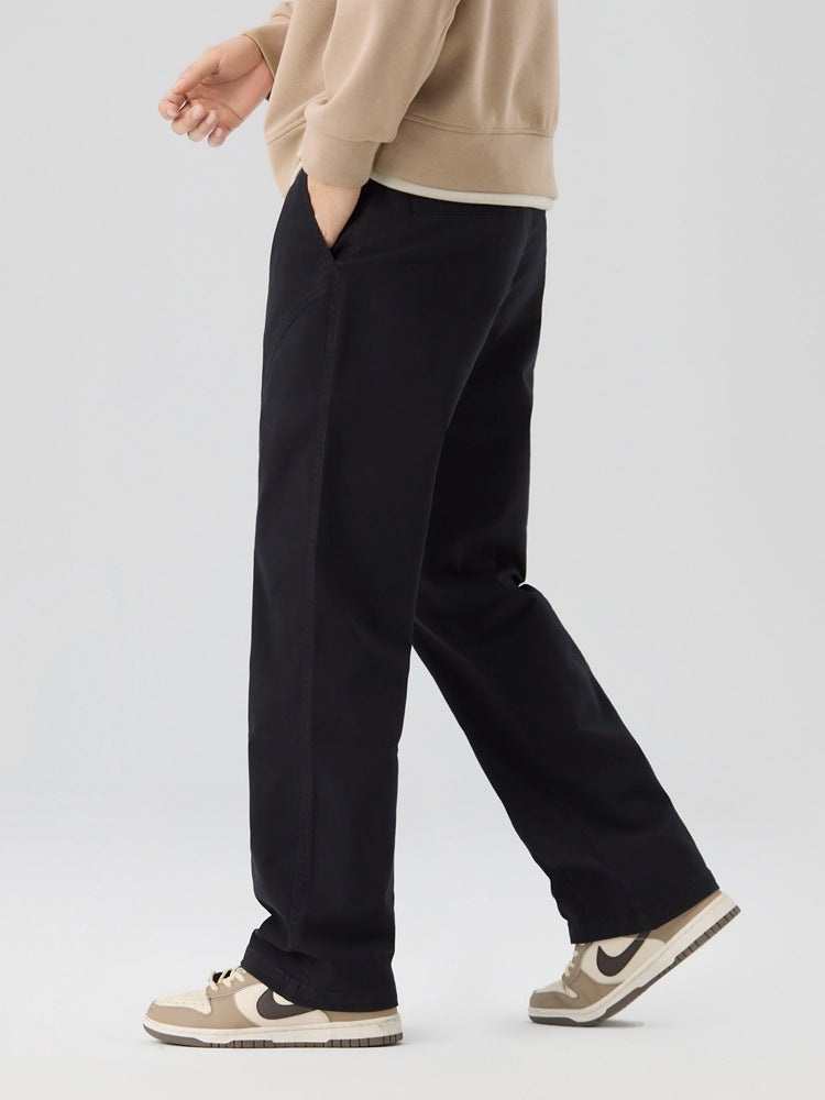 American-style cotton work pants