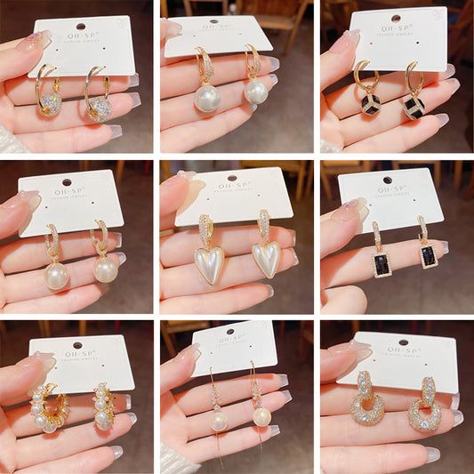 gold plated earrings